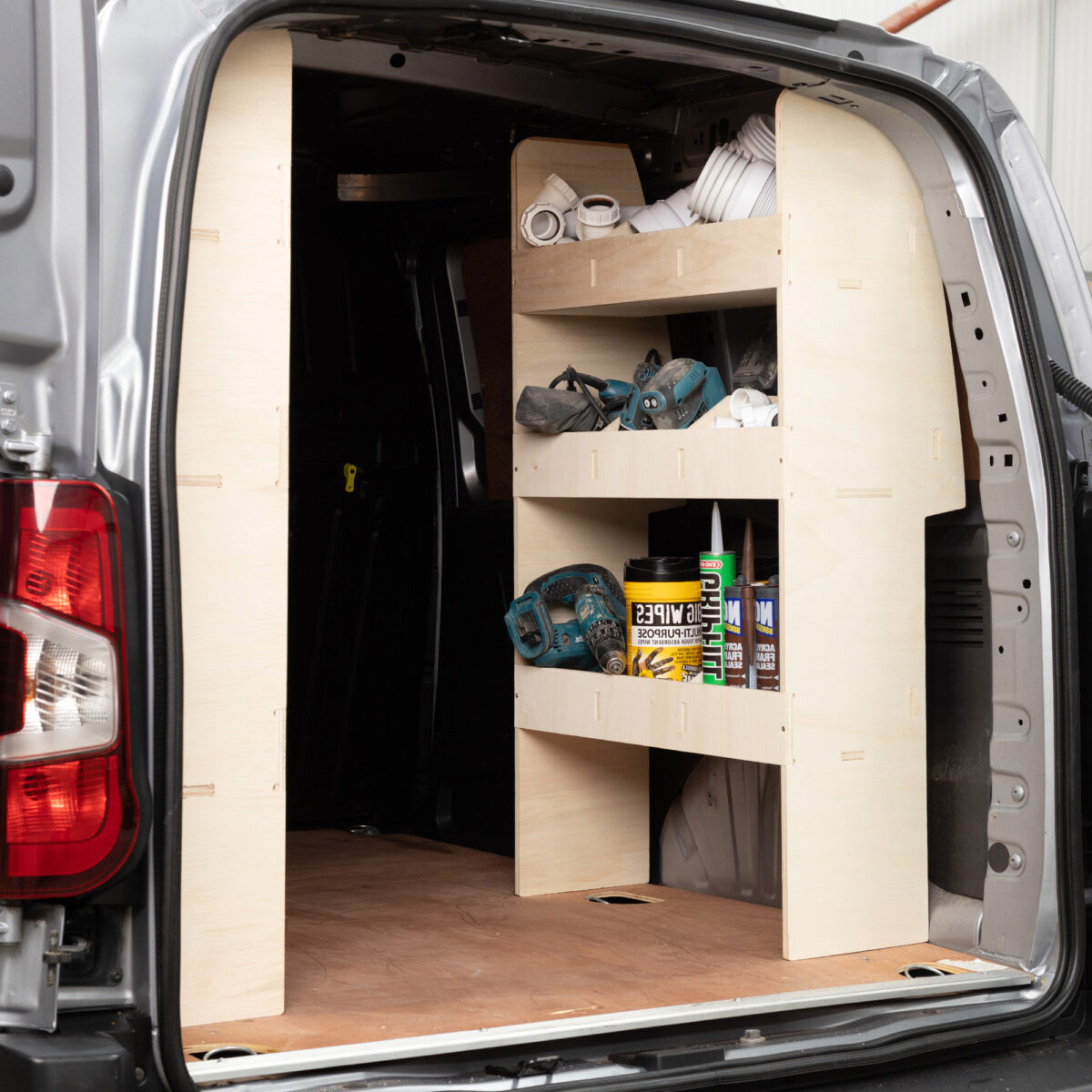 Renault Kangoo L1 (ML) 2022+ doppelte Regale hinten – Bild 7