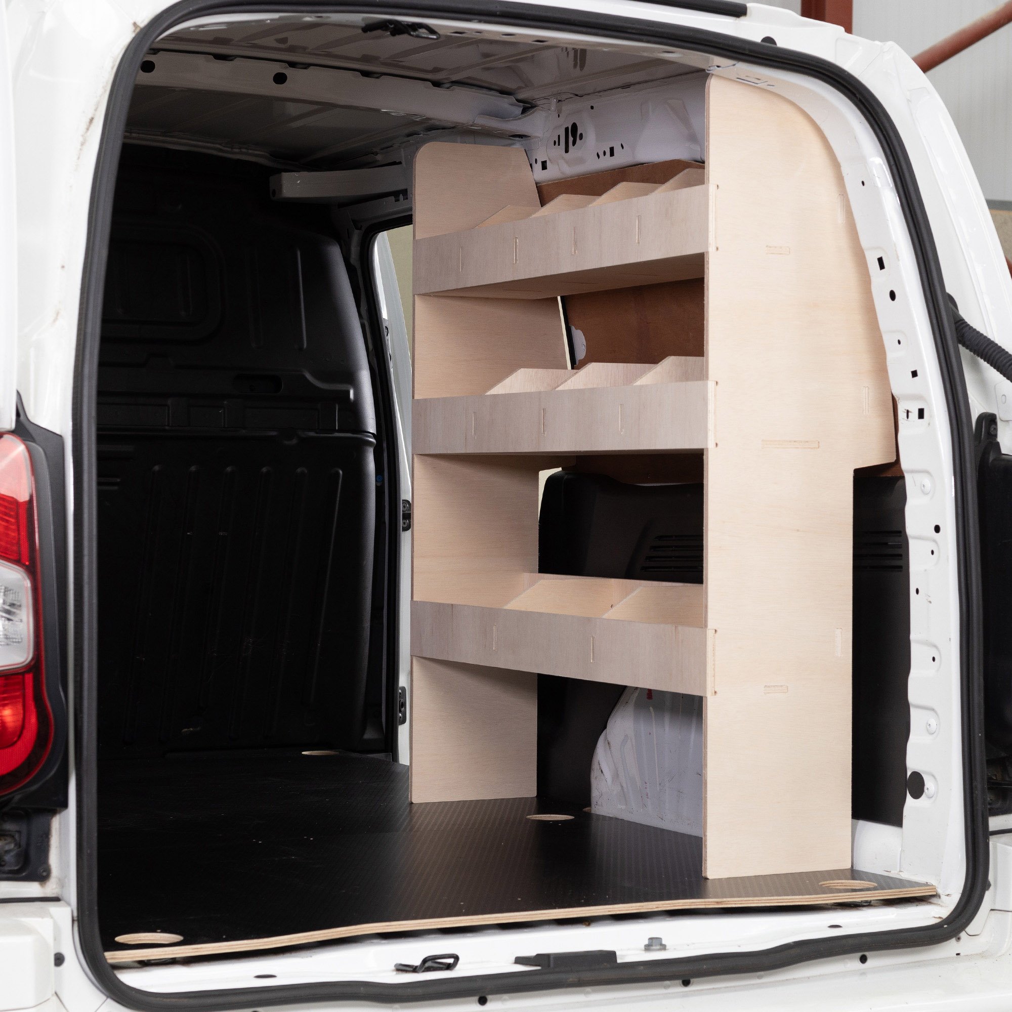 06_BCPP_H1634.jpg Ford Transit Connect L2 2014-23 Beifahrerseite Regal Fahrzeugeinrichtung Fahrzeugregale – Bild 1
